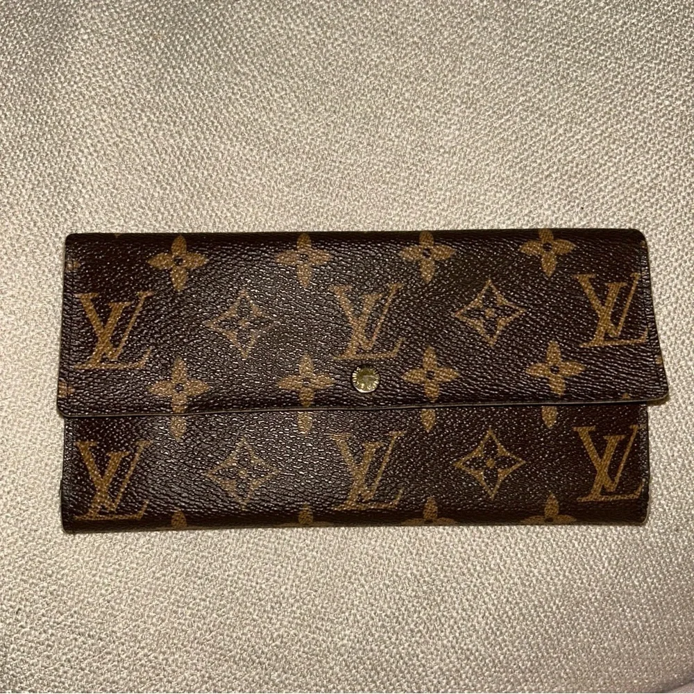 Louis Vuitton Brown Monogram Wallet